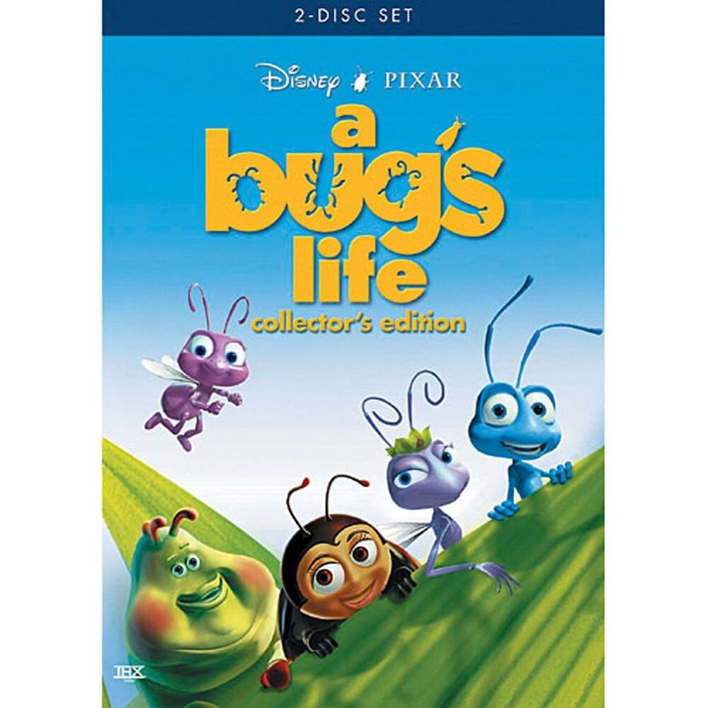 DVD Disney Pixar A Bugs Life Collector's Edition 2 Disc Set Flik Atta Family